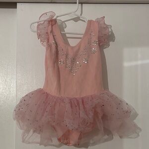 Sparkling Pink Ballet Costume for Kids